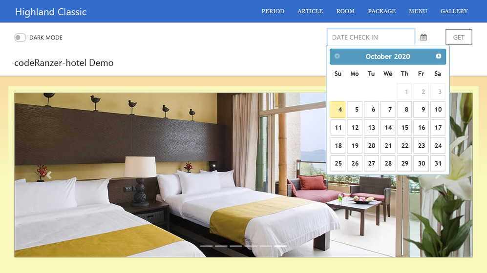 codeRanzer-hotel - The Smart Hotel Website